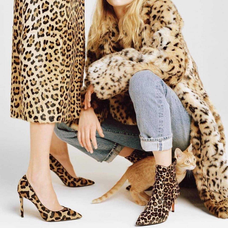 Леопардовая шуба Катрин Денев