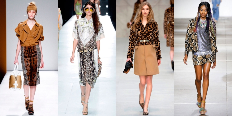 Тигровый принт в одежде