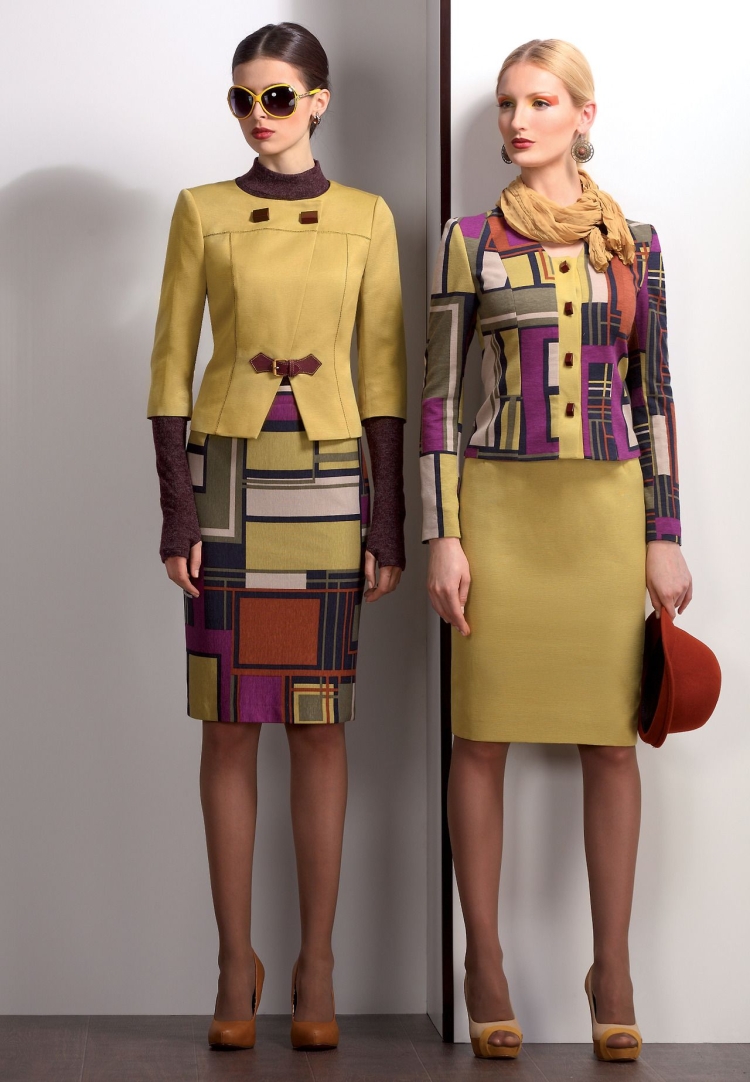 Комбинированное летнее платье