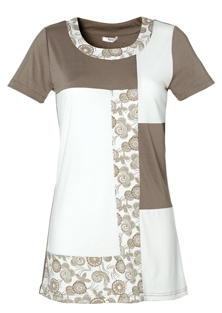 Комбинированные летние платья