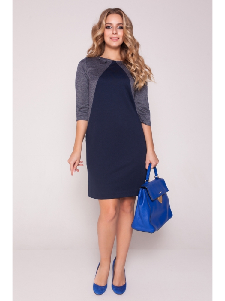 Комбинированные летние платья