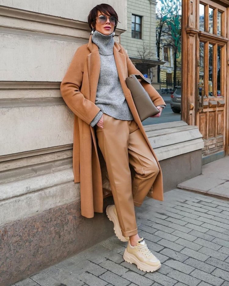 Стильные образы минт Лабель