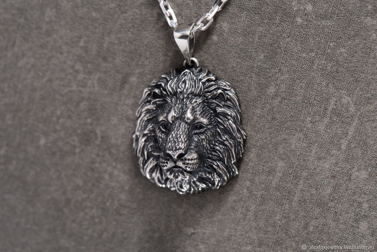Кулон Лев ppcs503