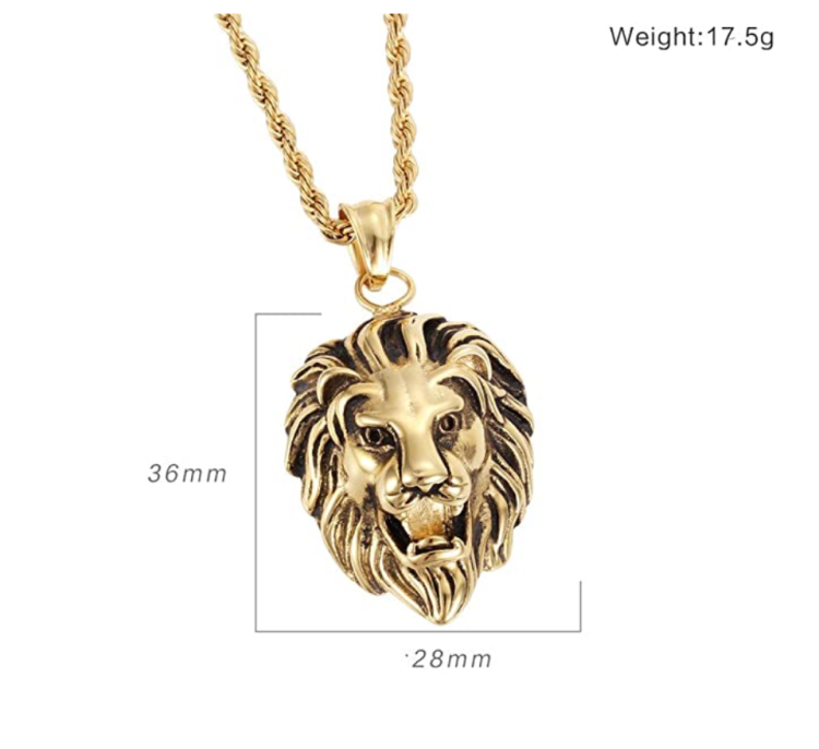 Медальон Лев