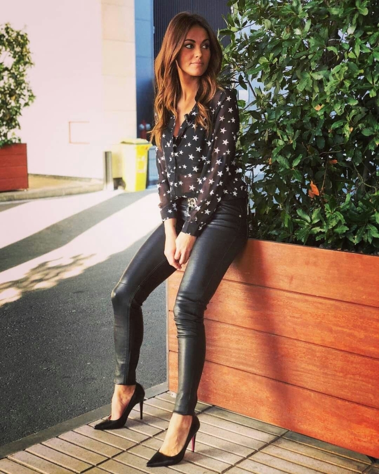 Пиджак с лосинами