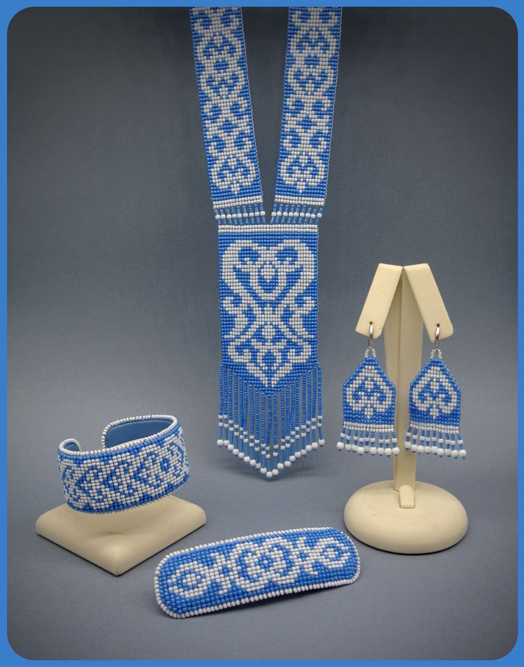 Якутские узоры гердан