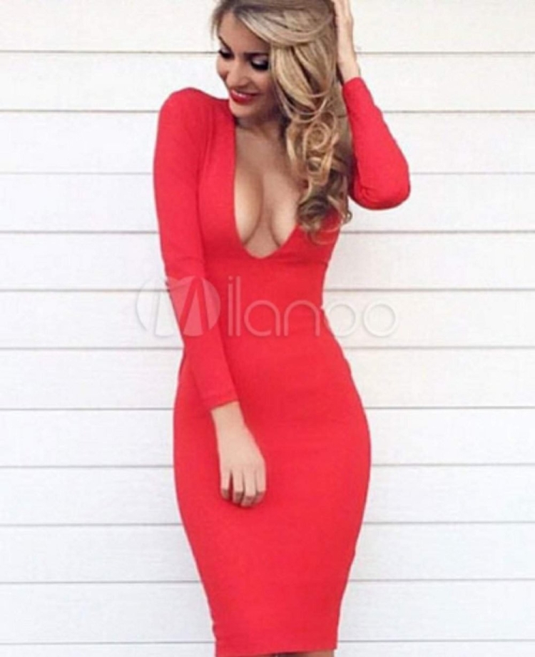 Девушка в Красном платье рыбка