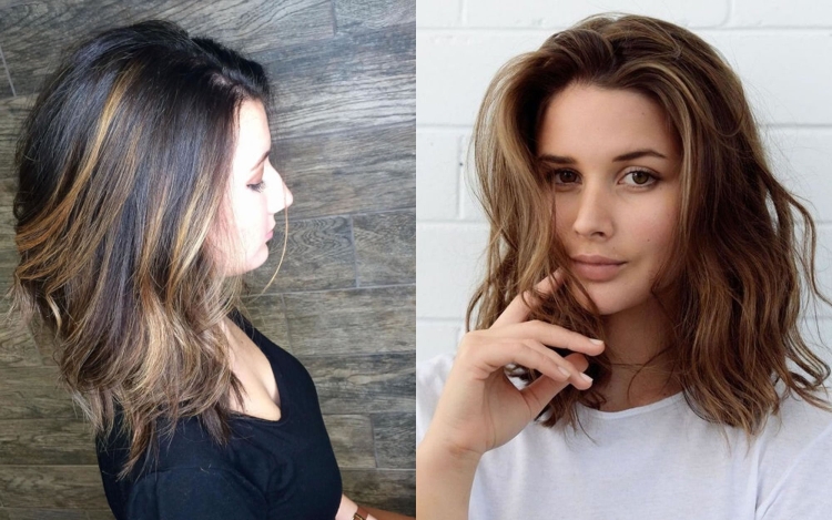 Причёски на волосы чуть ниже плеч