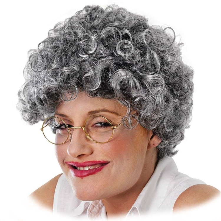 Пб551 парик старушки