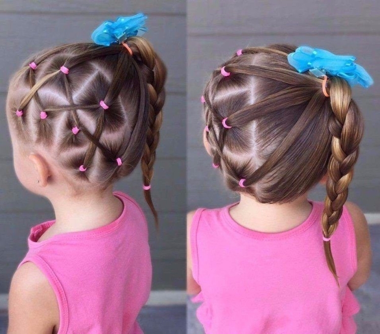 Прически для девочек в детский сад