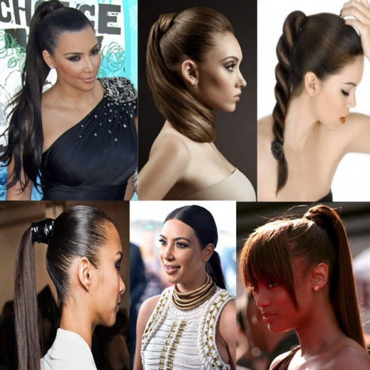 Накладной хвост прически