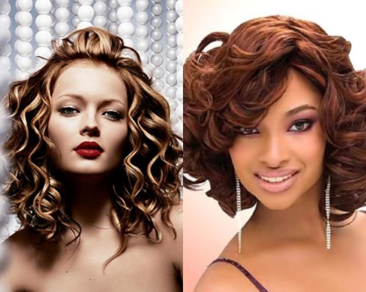 Кудри на короткие волосы