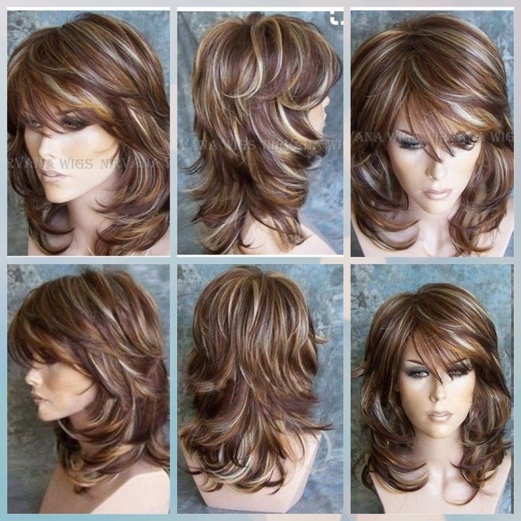 Многослойная стрижка бабочка