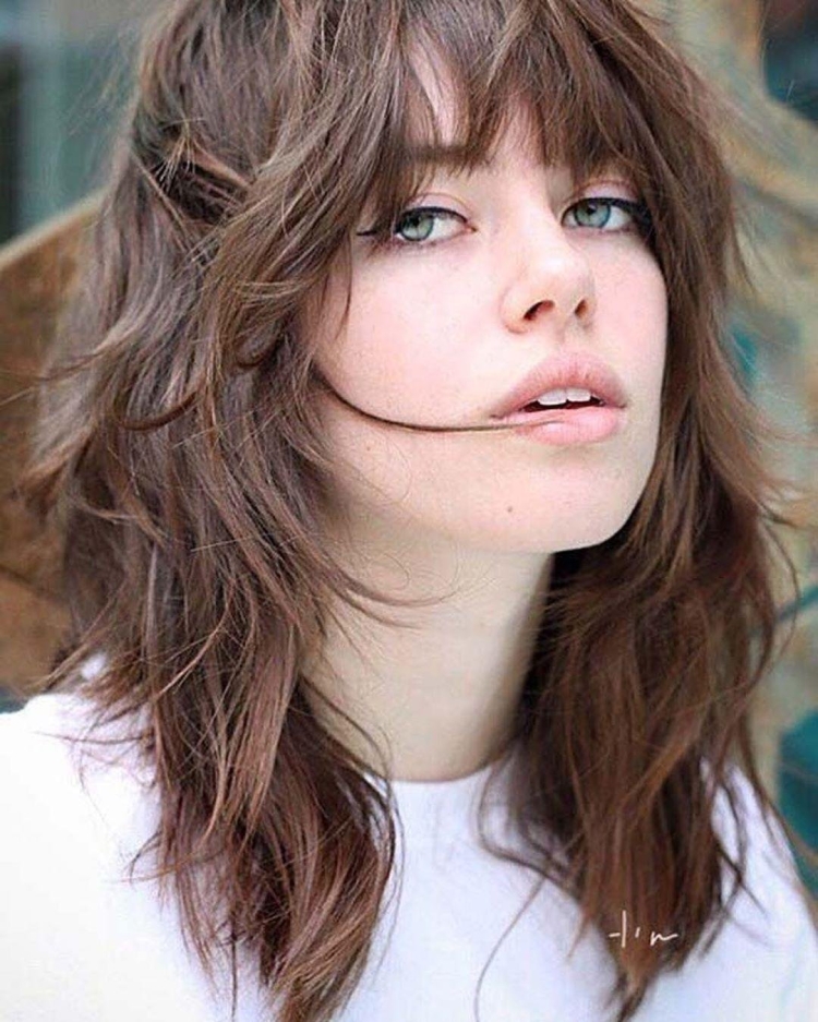 Стрижка шэг маллет