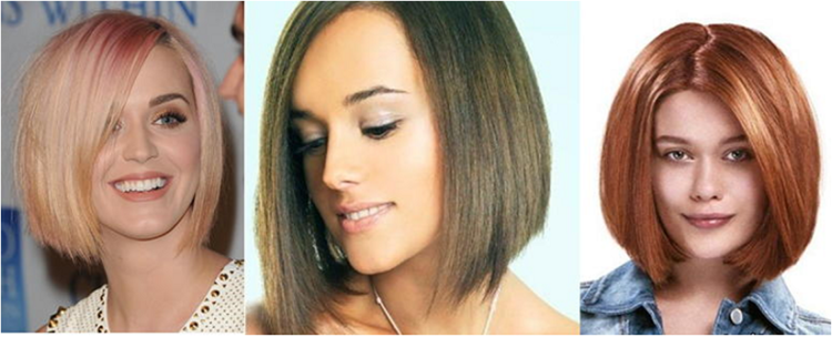 Каре на овальное лицо