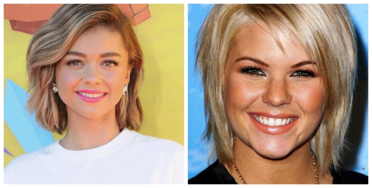 Причёски для круглого лица молодежные