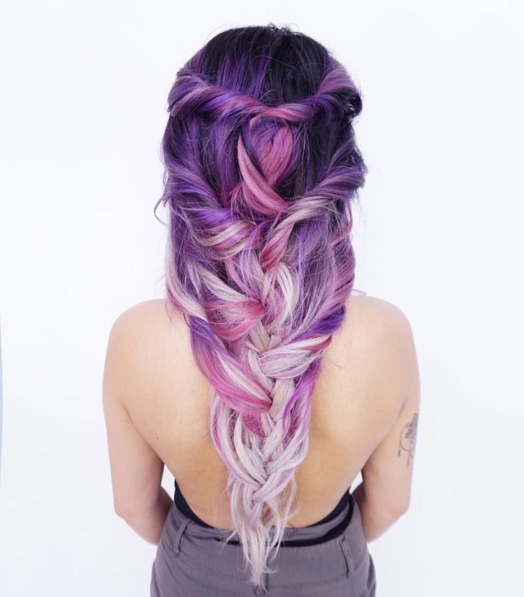 Цветные волосы