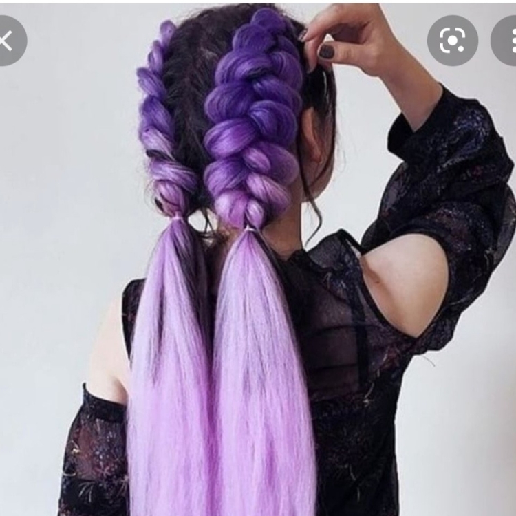 2 Косички с канекалоном