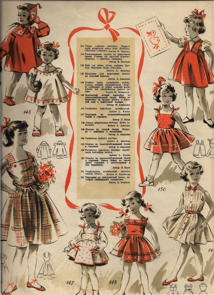 Кукольные платья для девочек