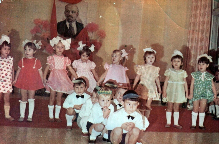 Детские платья 70-х годов