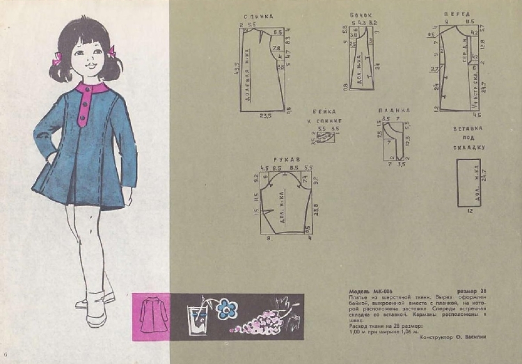 Винтажная одежда выкройки