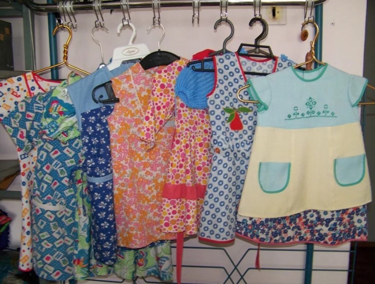 Детское платье 70-х годов