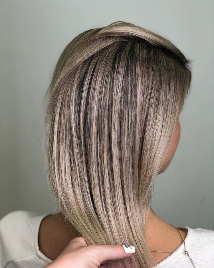 Мелирование аиртач на каре