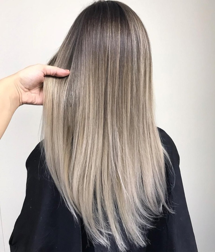 Шатуш на русые волосы