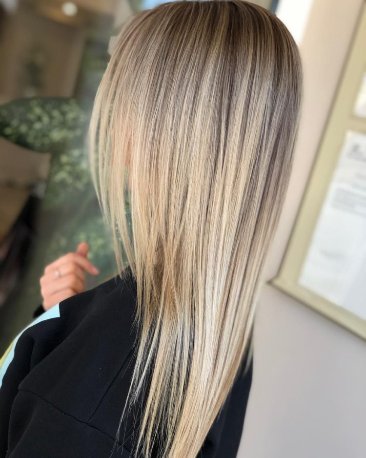 Мелирование от корней