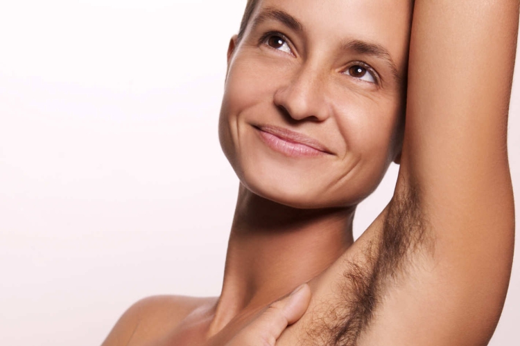 Тело без волос у женщин