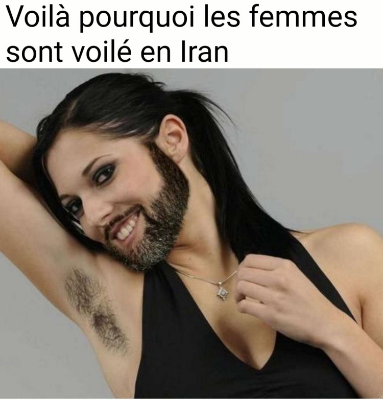 Волосатая женщина с бородой