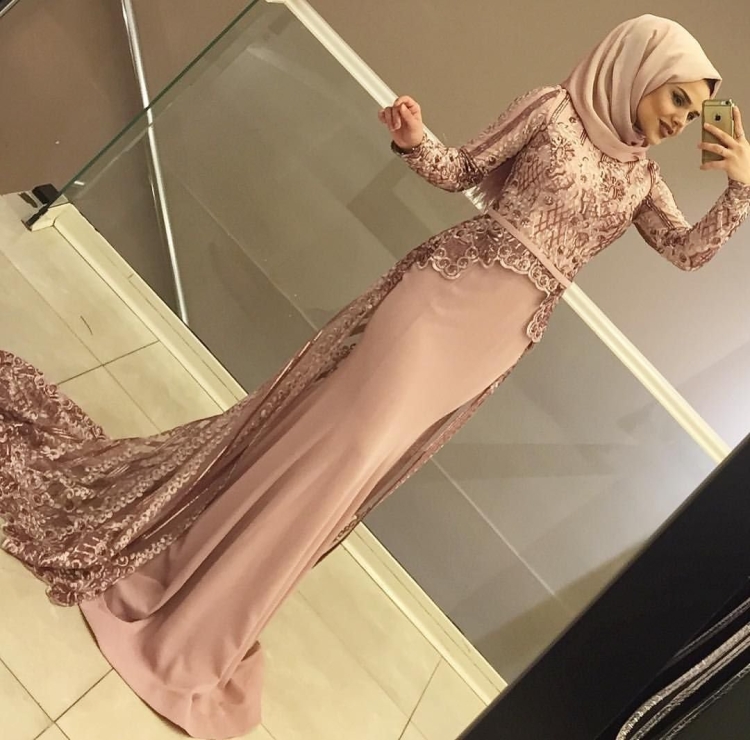 Вечерние платья хиджаб