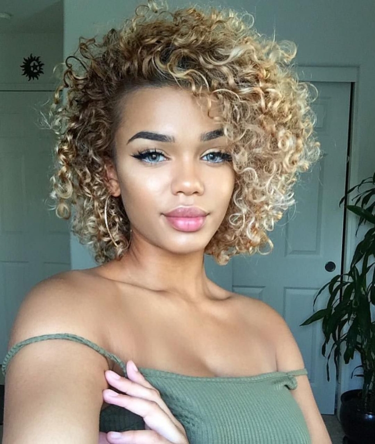 Афро кудри на андеркат