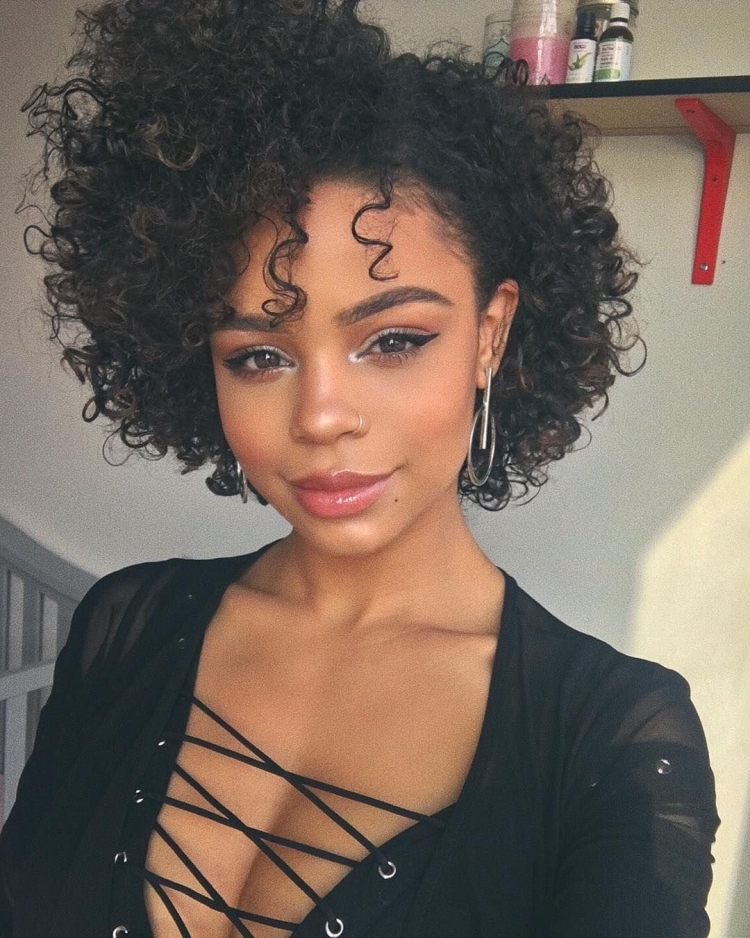 Афро кудри на каре