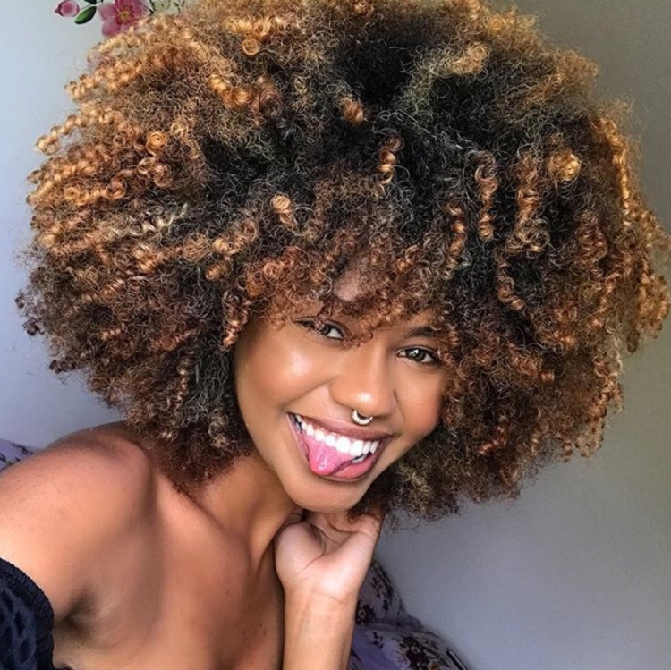 Афро кудри на каре