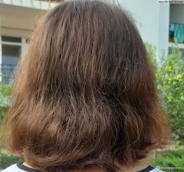 Каре для пористых пушистых волос