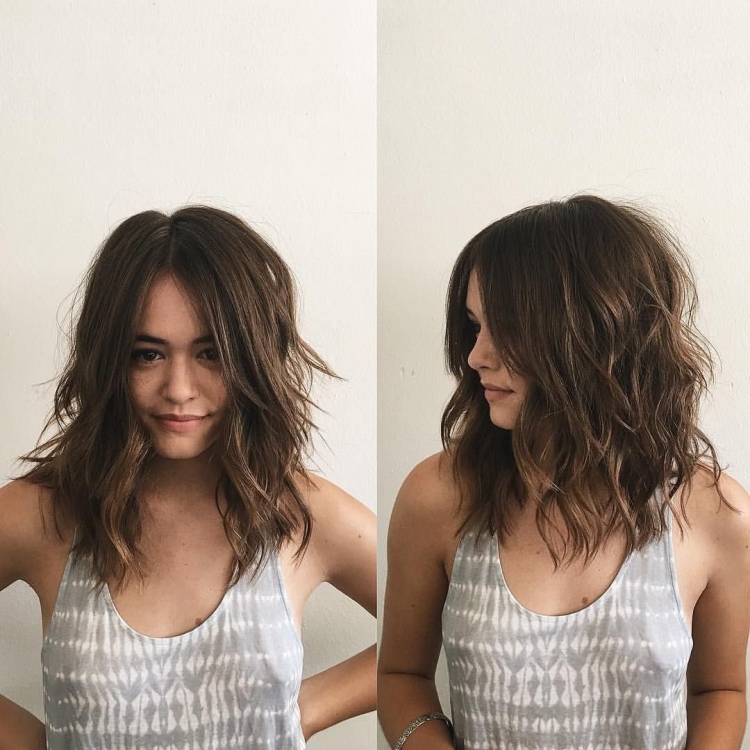 Стрижка на длинные пористые волосы