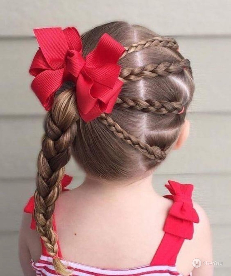 Интересные прически для девочек