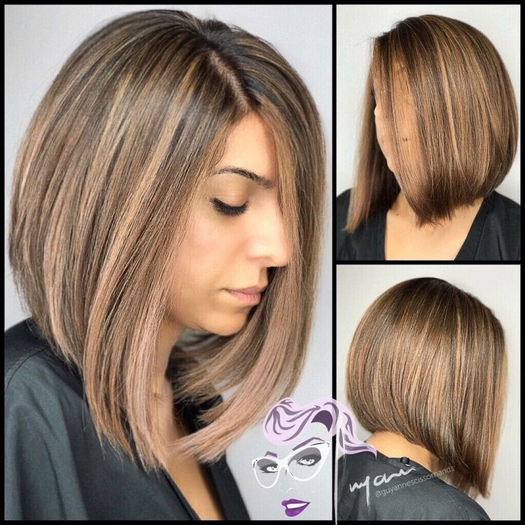 Контуринг окрашивание на Боб каре