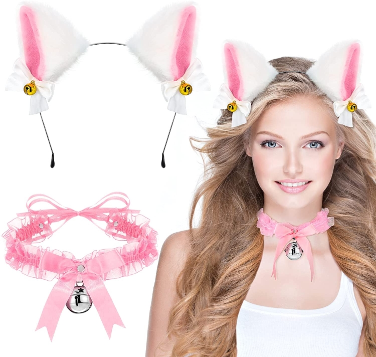 Кошачьи ушки с колокольчиками