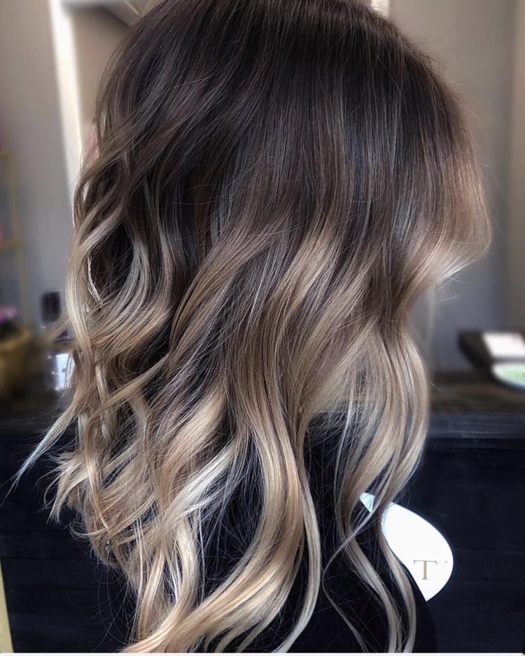 Капучиновый балаяж