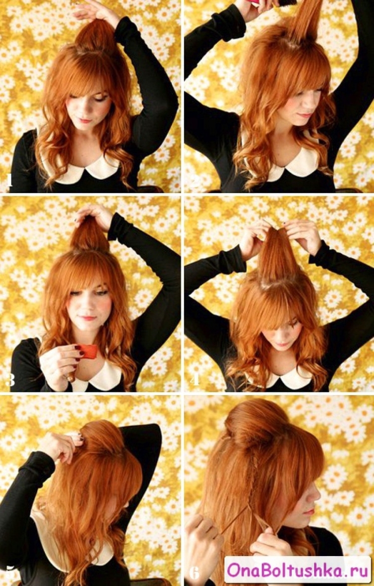 Японские прически повседневные