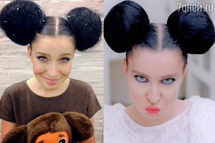 Прическа ушки Микки Мауса