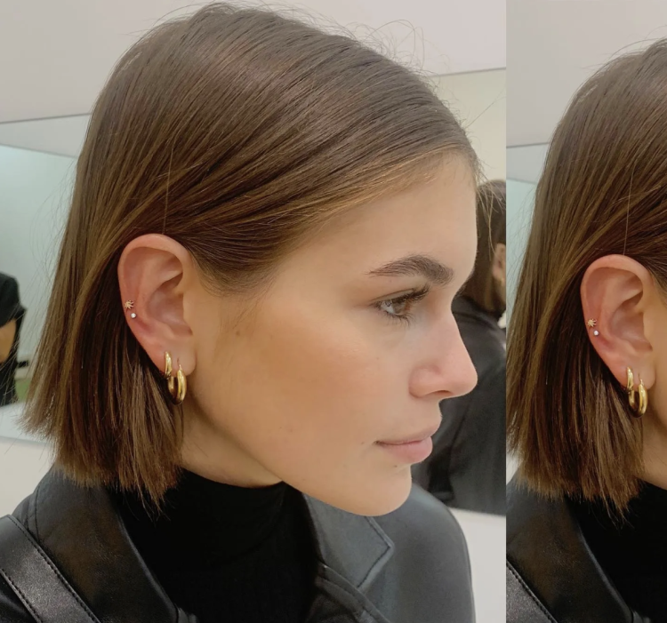 Пирсинг ушей 2022