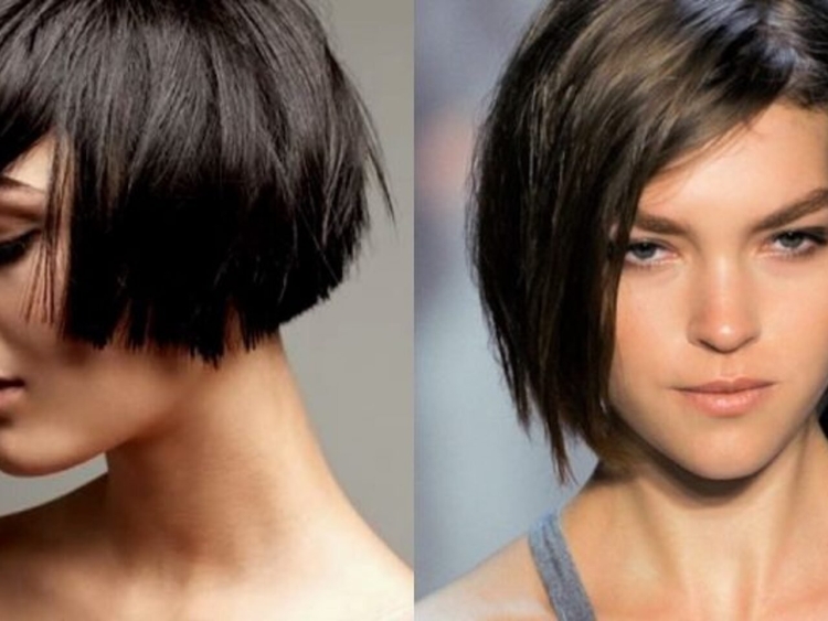 Стрижка Боб с закрытыми ушами