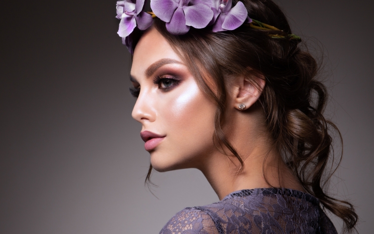 Вечерние прически в итальянском стиле