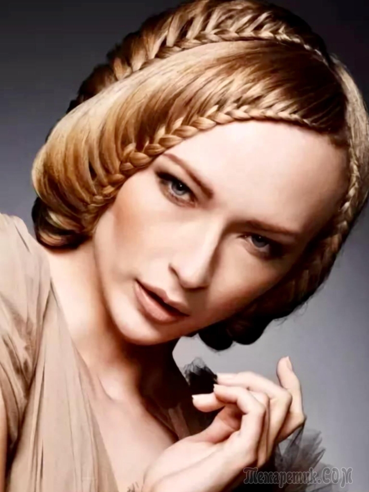 Коримбос прическа