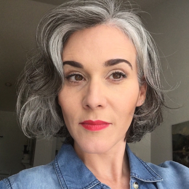 Окрашивание седины