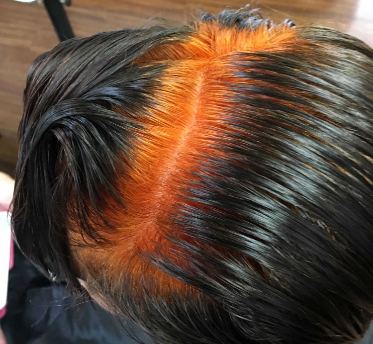 Неудачное окрашивание