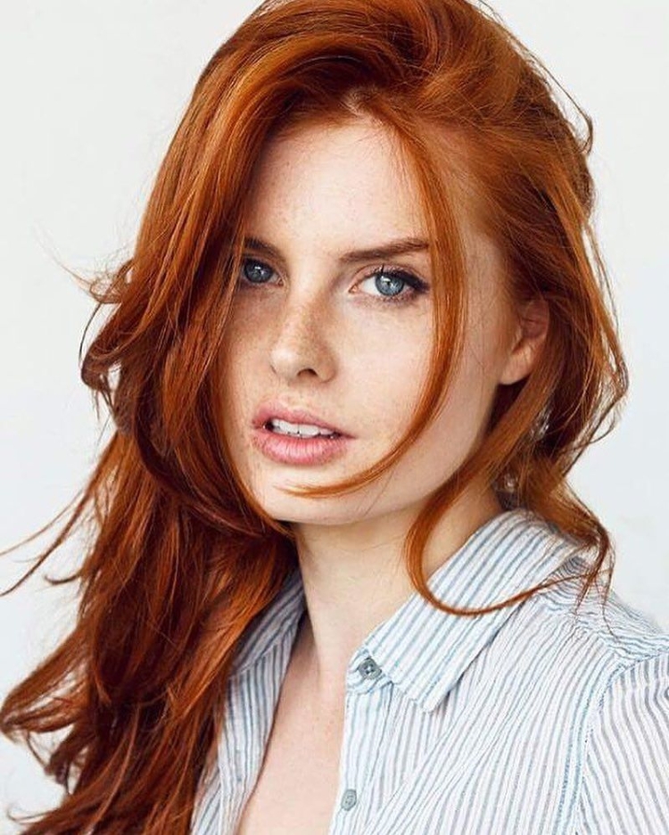 Рыжие модели знаменитые